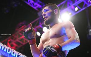 Russian mixed martial artist of Avar descent, Khabib Nurmagomedov